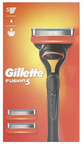 Gillette - Fusion5 barberskraber + 3 barberblade